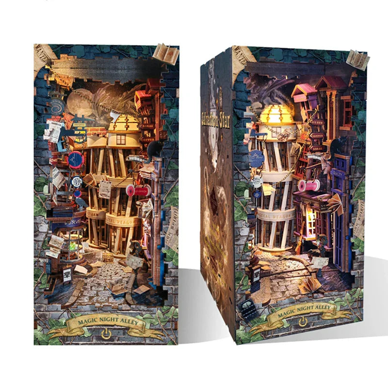 Magic Night Alley DIY Book Nook KitBook Nook Kit Australia