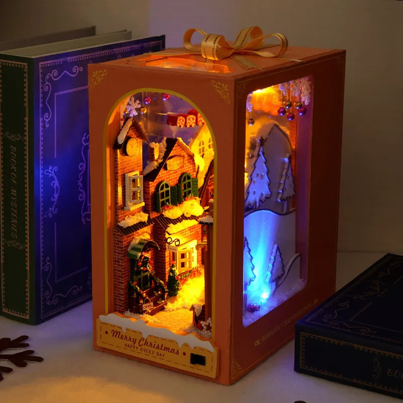 Merry Christmas DIY Book Nook KitBook Nook Kit Australia