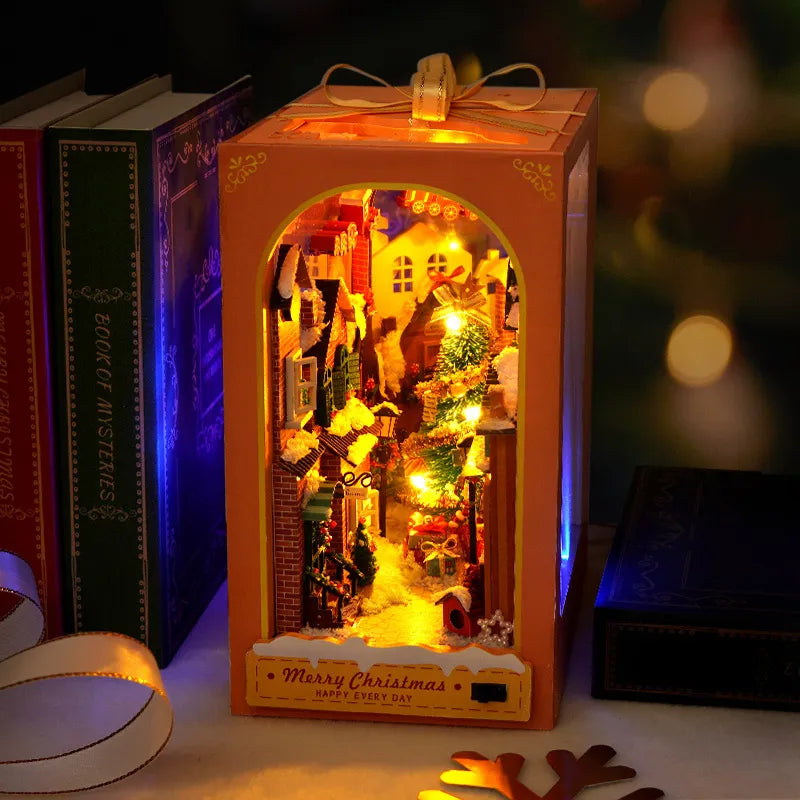 Merry Christmas DIY Book Nook KitBook Nook Kit Australia