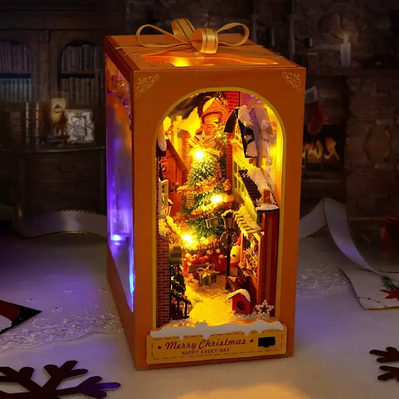 Merry Christmas DIY Book Nook KitBook Nook Kit Australia