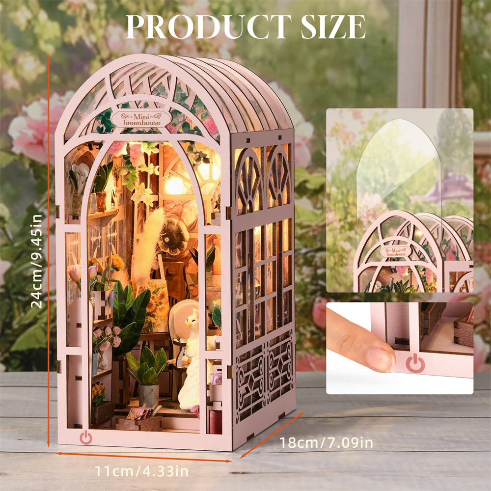 Mini Greenhouse DIY Book Nook Kit