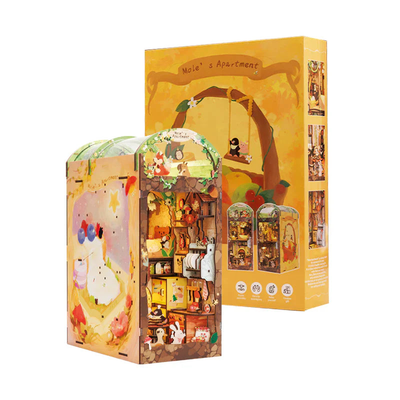 Moles Apartment DIY Book Nook KitBook Nook Kit Australia