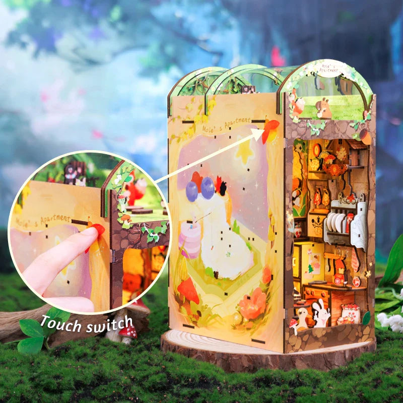 Moles Apartment DIY Book Nook KitBook Nook Kit Australia