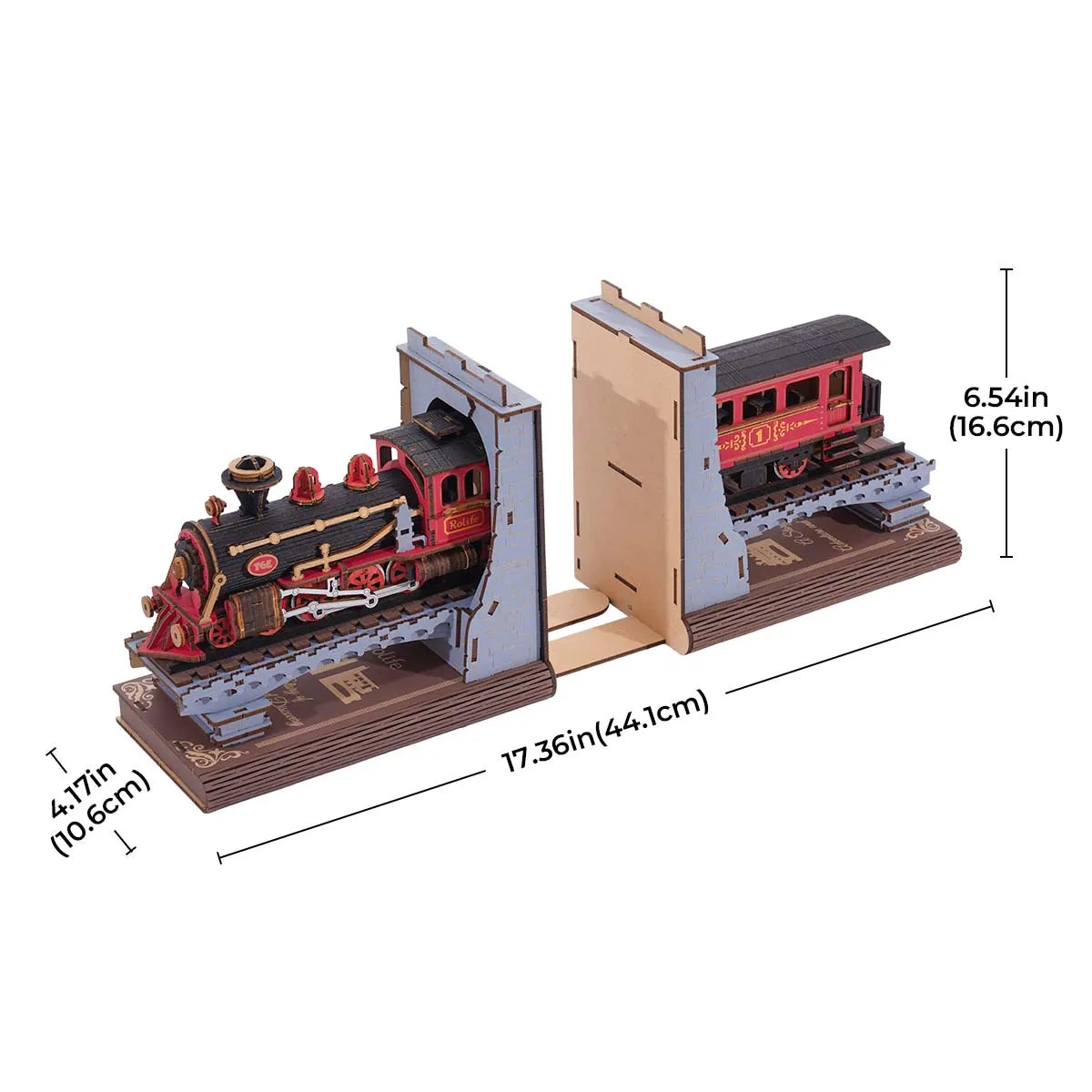 Robotime Rolife Century Train DIY Book Nook KitBook Nook Kit Australia