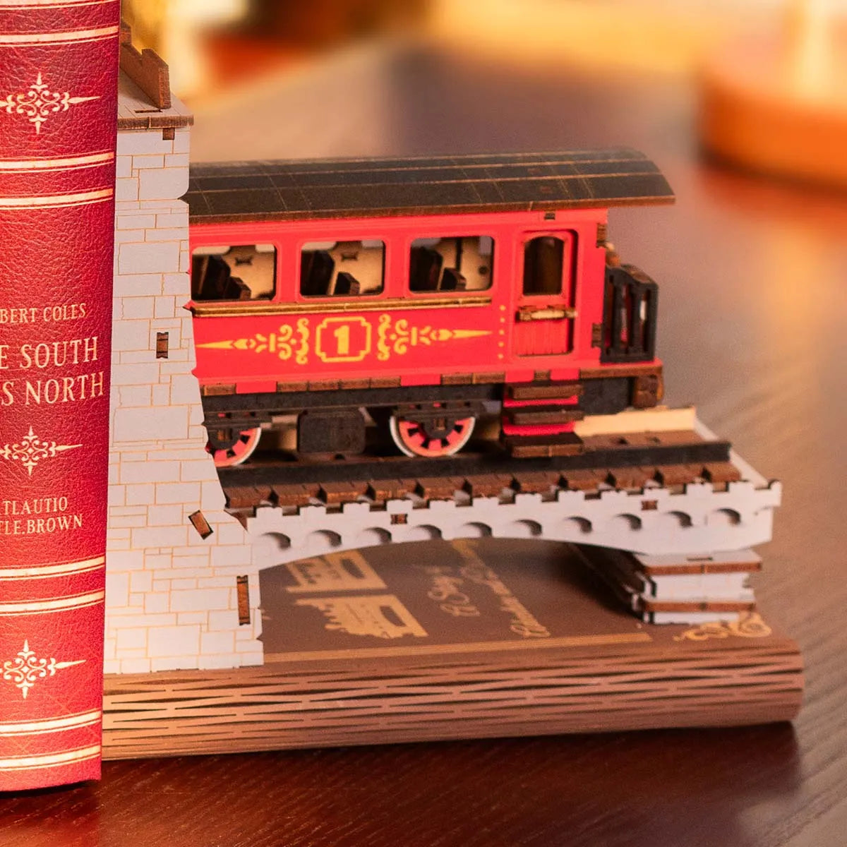 Robotime Rolife Century Train DIY Book Nook KitBook Nook Kit Australia