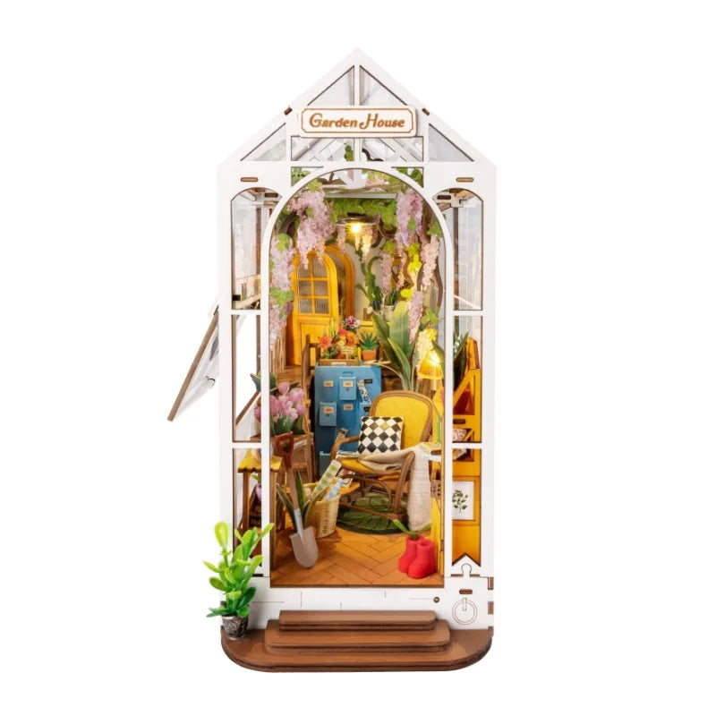 Rolife Garden House DIY Book Nook KitBook Nook Kit Australia