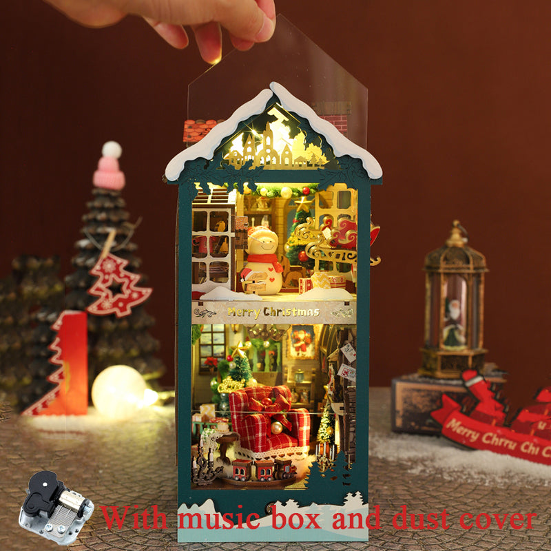 Romantic Christmas DIY Book Nook KitBook Nook Kit Australia