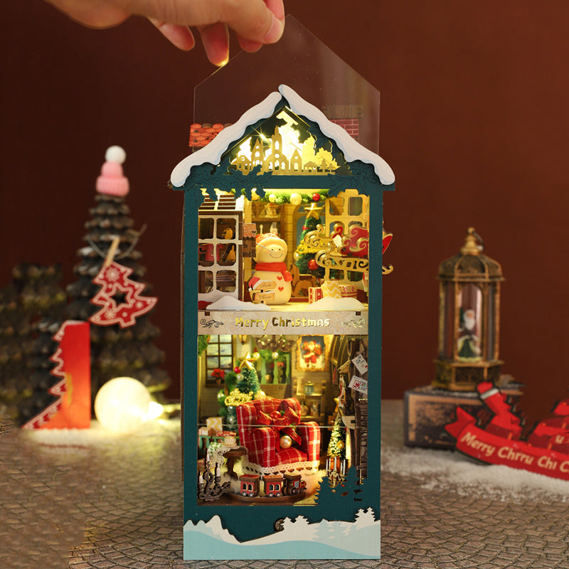 Romantic Christmas DIY Book Nook KitBook Nook Kit Australia