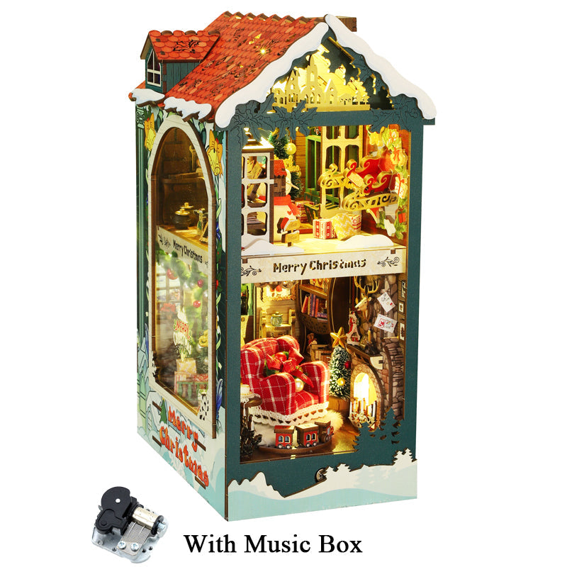 Romantic Christmas DIY Book Nook KitBook Nook Kit Australia
