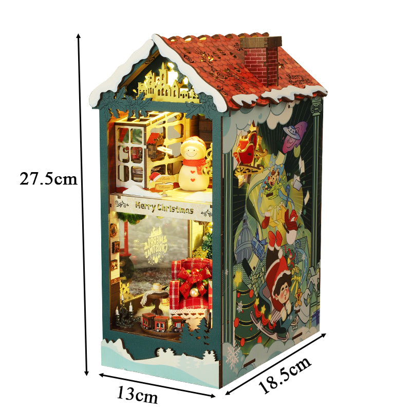 Romantic Christmas DIY Book Nook KitBook Nook Kit Australia