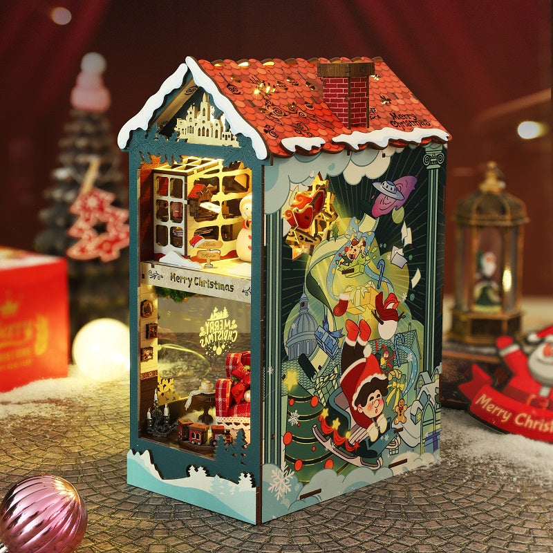 Romantic Christmas DIY Book Nook KitBook Nook Kit Australia