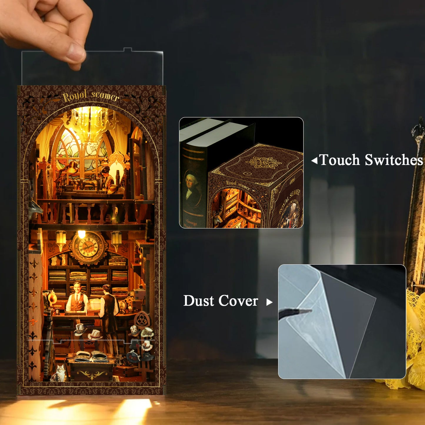 Royal Seamer DIY Book Nook KitBook Nook Kit Australia