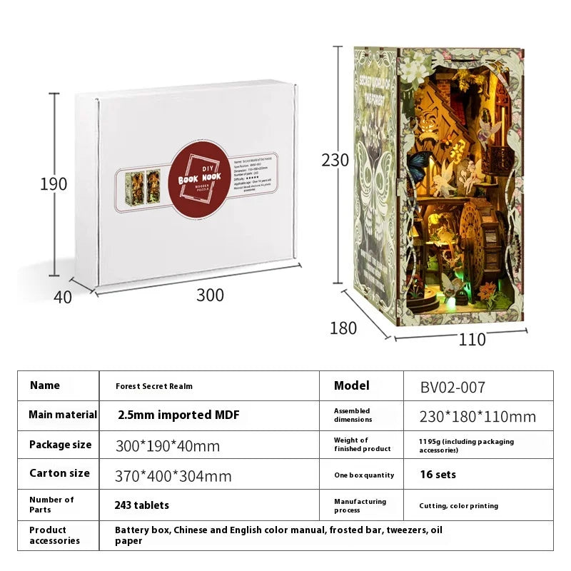Secret Forest DIY Book Nook Kit Book Nook Kit Australia