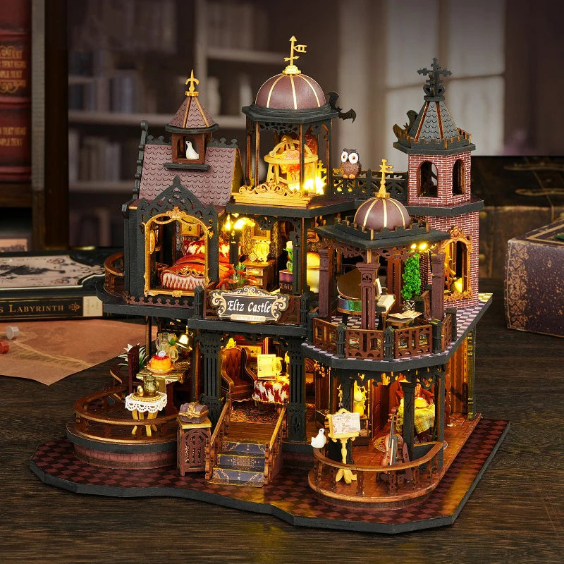 Edinburgh Castle DIY Miniature House