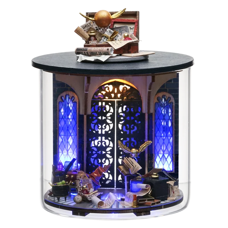 B-045 DIY Miniature House Kit Book Nook Kit Australia