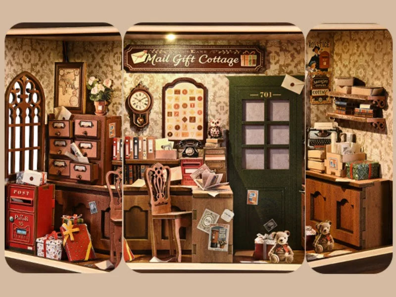 Mail Gift Cottage DIY Book Nook Kit Book Nook Kit Australia