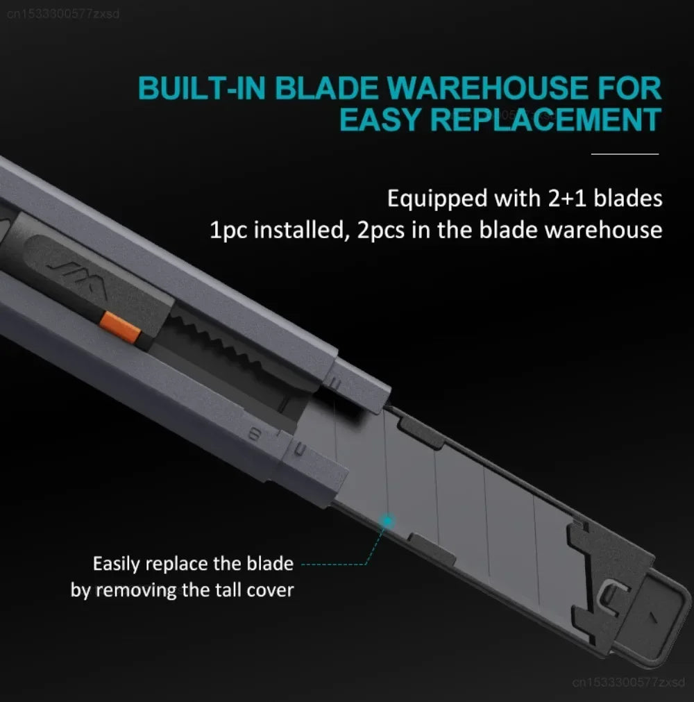 Xiaomi JimiHome Pocket Utility Knife – Carbon Steel Blade with Safety Lock for DIY & Crafts