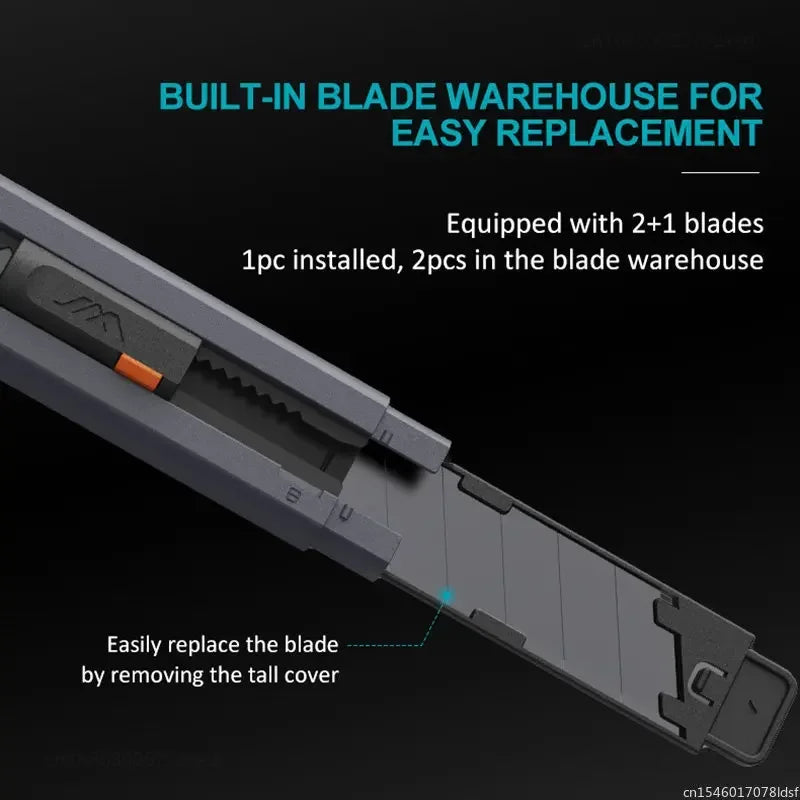 Xiaomi JimiHome Pocket Utility Knife – Carbon Steel Blade with Safety Lock for DIY & Crafts