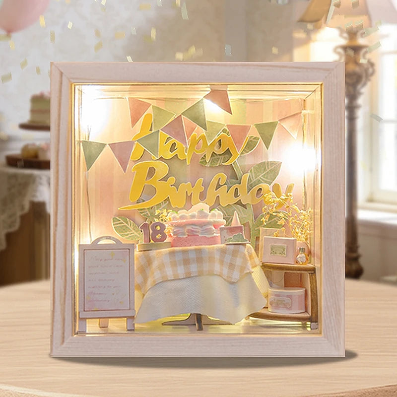 Sewing Shop DIY Miniature House Kit - Image 6