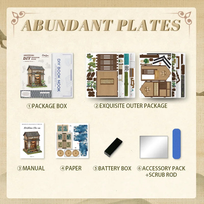 Christmas DIY Book Nook Kit - Image 6
