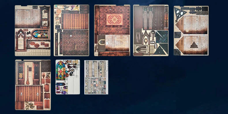 XY-B02 DIY Miniature House Kit Book Nook Kit Australia