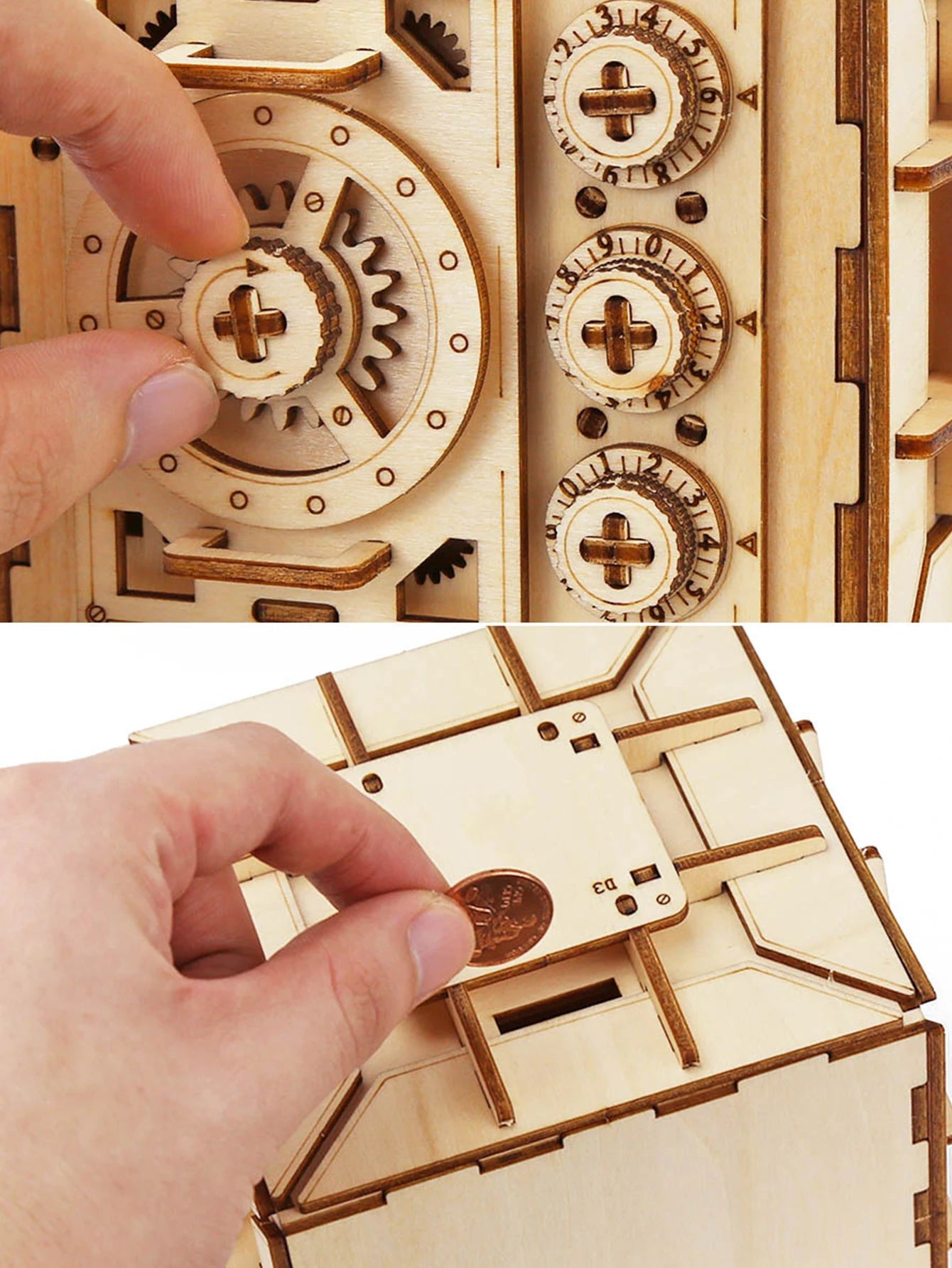 Locker Puzzle Box 3D Wooden Puzzle - Image 6