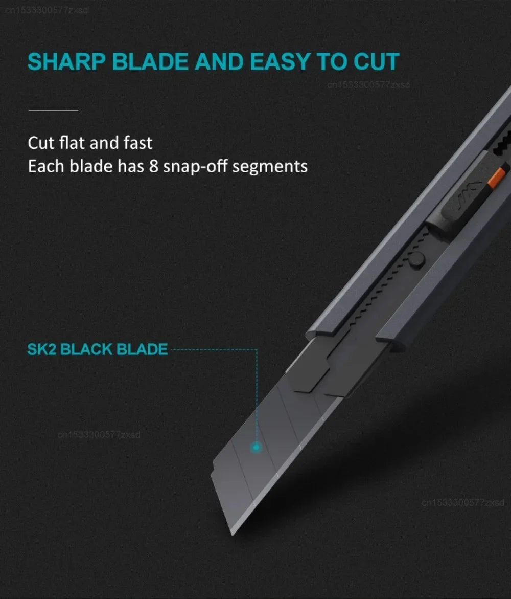 Xiaomi JimiHome Pocket Utility Knife – Carbon Steel Blade with Safety Lock for DIY & Crafts