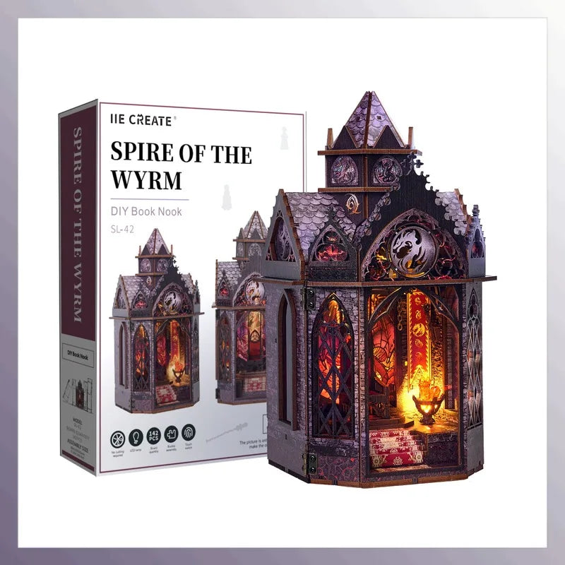 Spire of the Wyrm DIY Book Nook Kit Book Nook Kit Australia