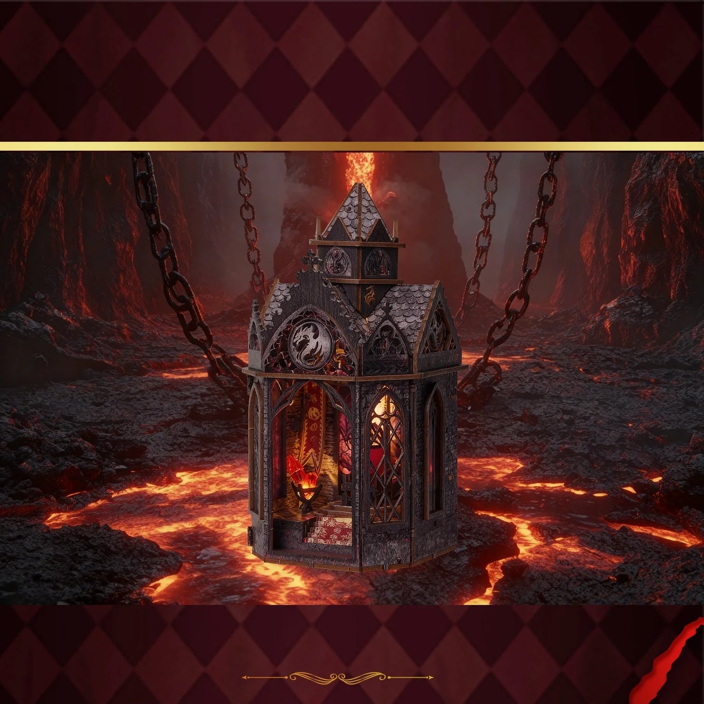 Spire of the Wyrm DIY Book Nook Kit Book Nook Kit Australia