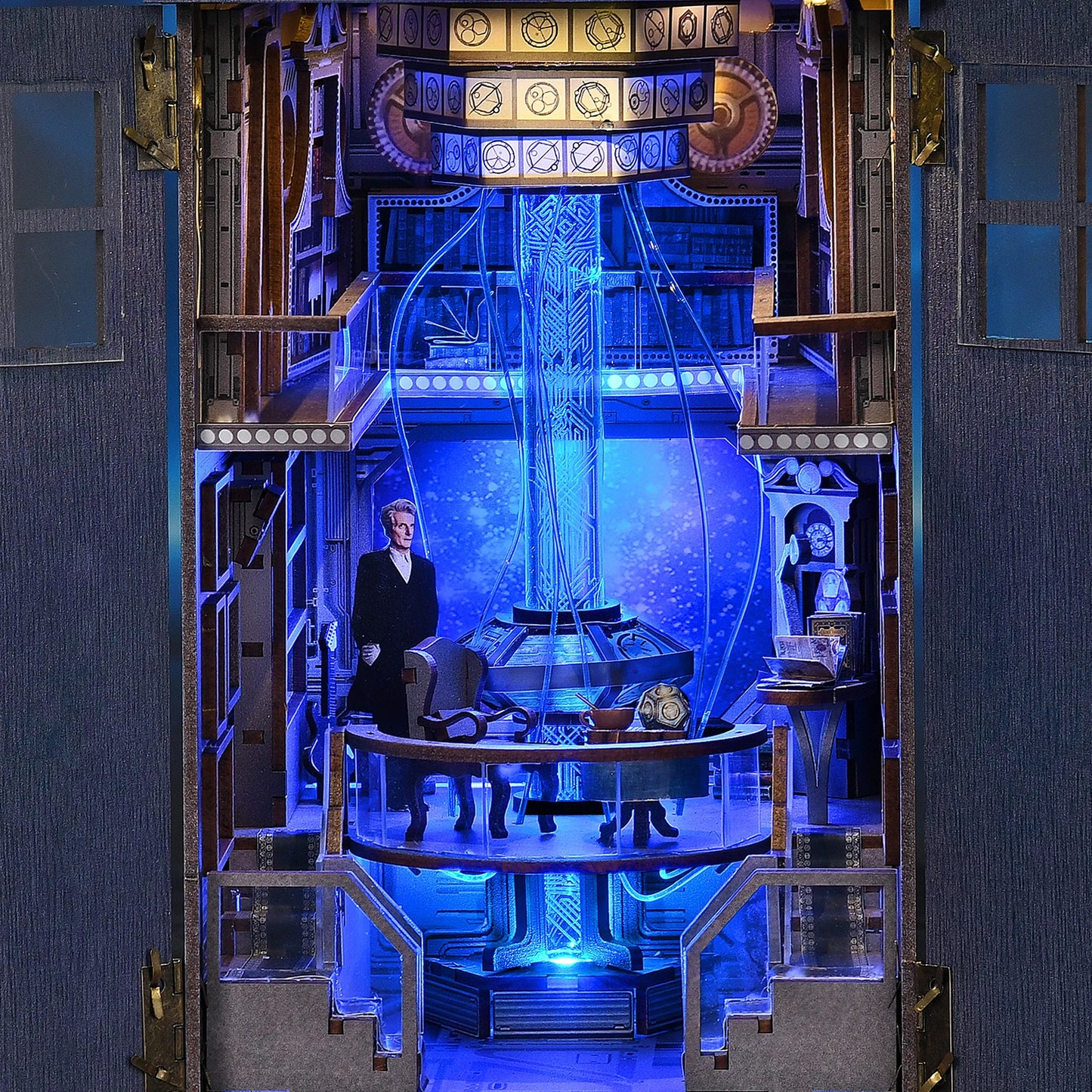 Doctor Who DIY Book Nook Kit - Mysterious Blue Box Book Nook Kit Australia