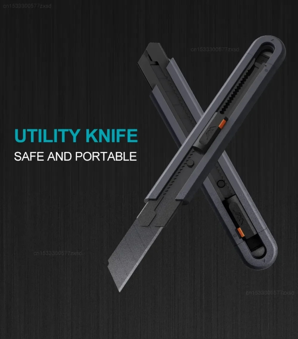 Xiaomi JimiHome Pocket Utility Knife – Carbon Steel Blade with Safety Lock for DIY & Crafts