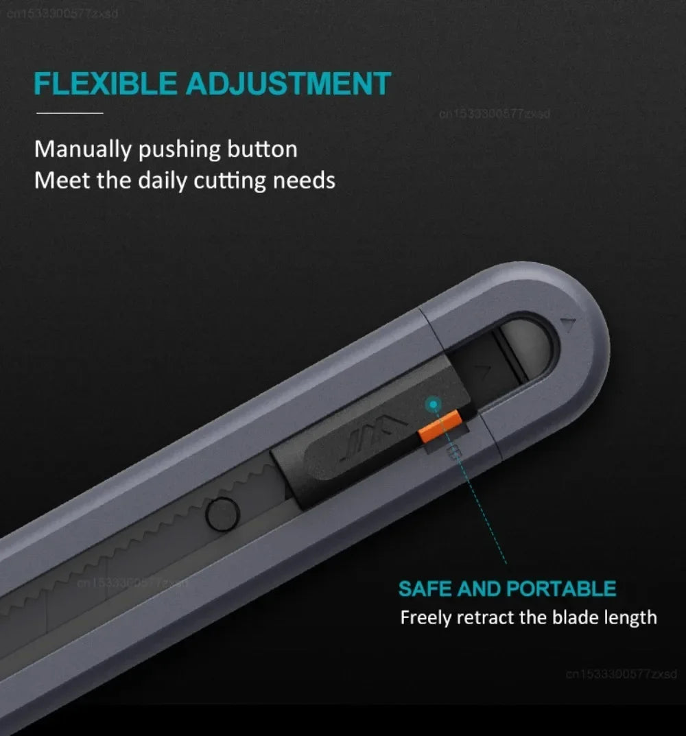 Xiaomi JimiHome Pocket Utility Knife – Carbon Steel Blade with Safety Lock for DIY & Crafts
