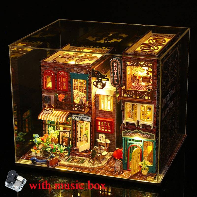 Scarbrough Hotel DIY Book Nook Kit ES009 Music Cover