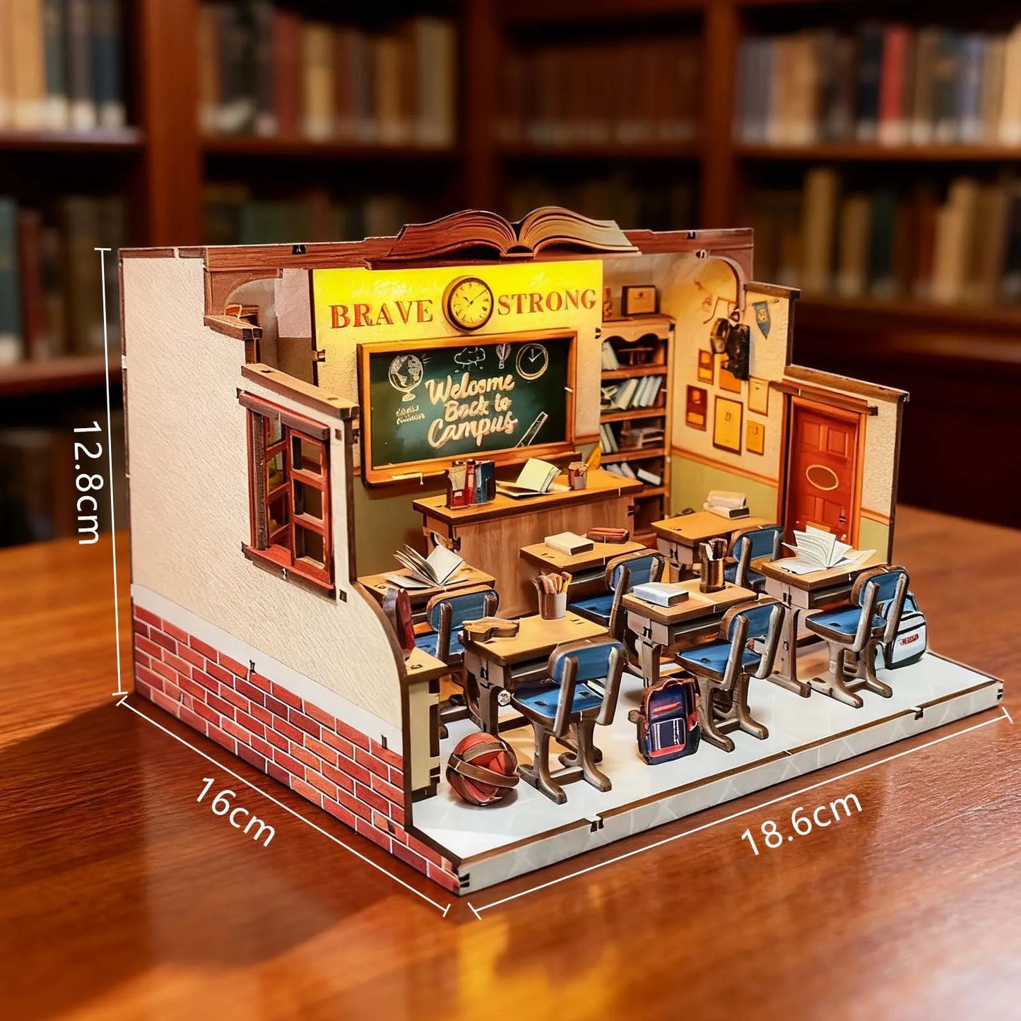 The Classroom DIY Miniature House Kit - Image 6