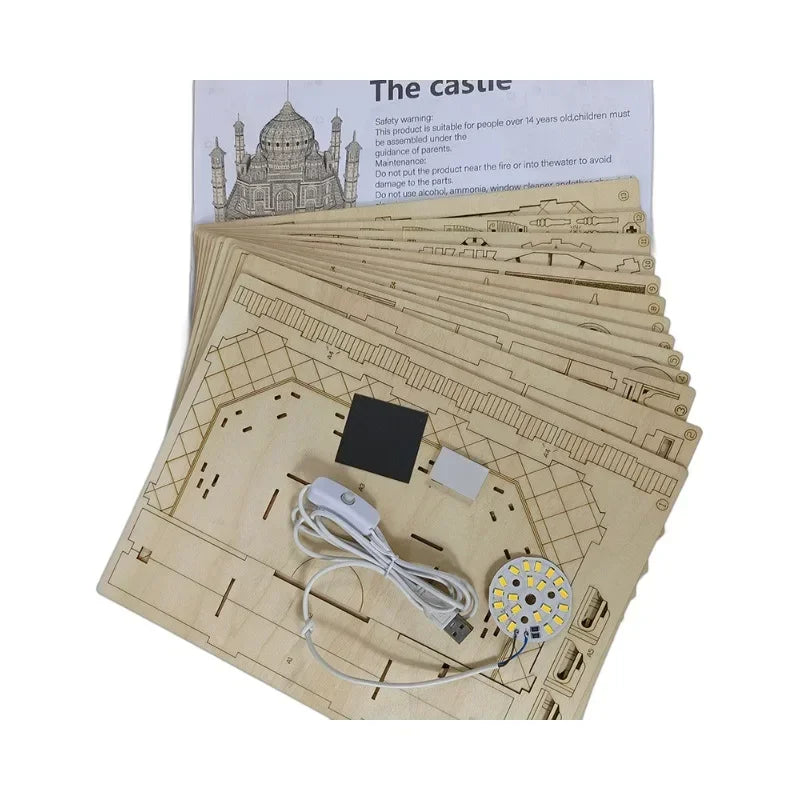 Royal Castle 3D Wooden Puzzle - Image 6