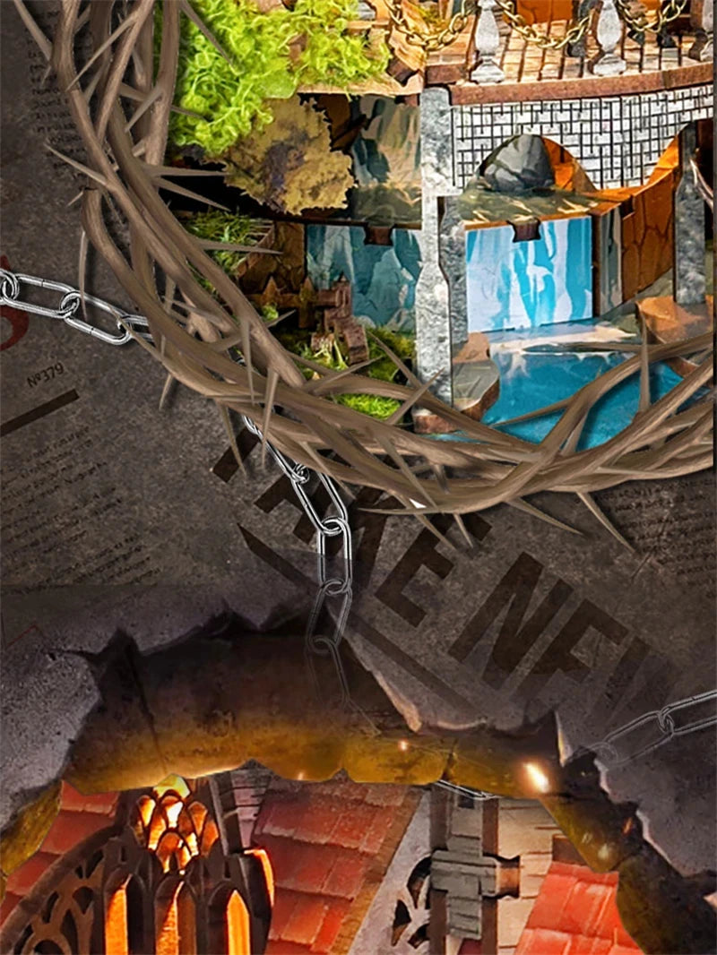 Lord of the Rings Book Nook – Epic Middle-earth Diorama Kit