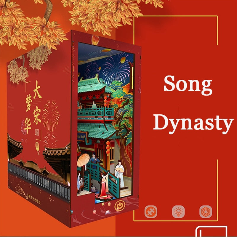 Song Dynasty DIY Book Nook kitBook Nook Kit Australia