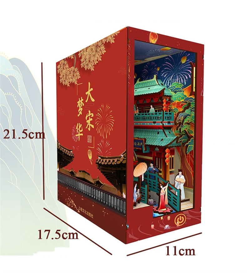 Song Dynasty DIY Book Nook kitBook Nook Kit Australia