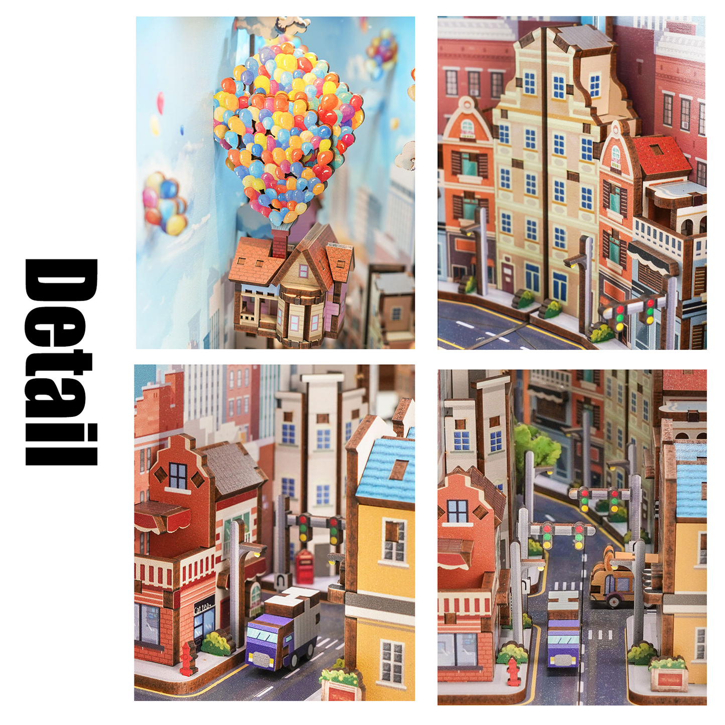 Travel With The Wind Up Movie Themed DIY Book Nook KitBook Nook Kit Australia
