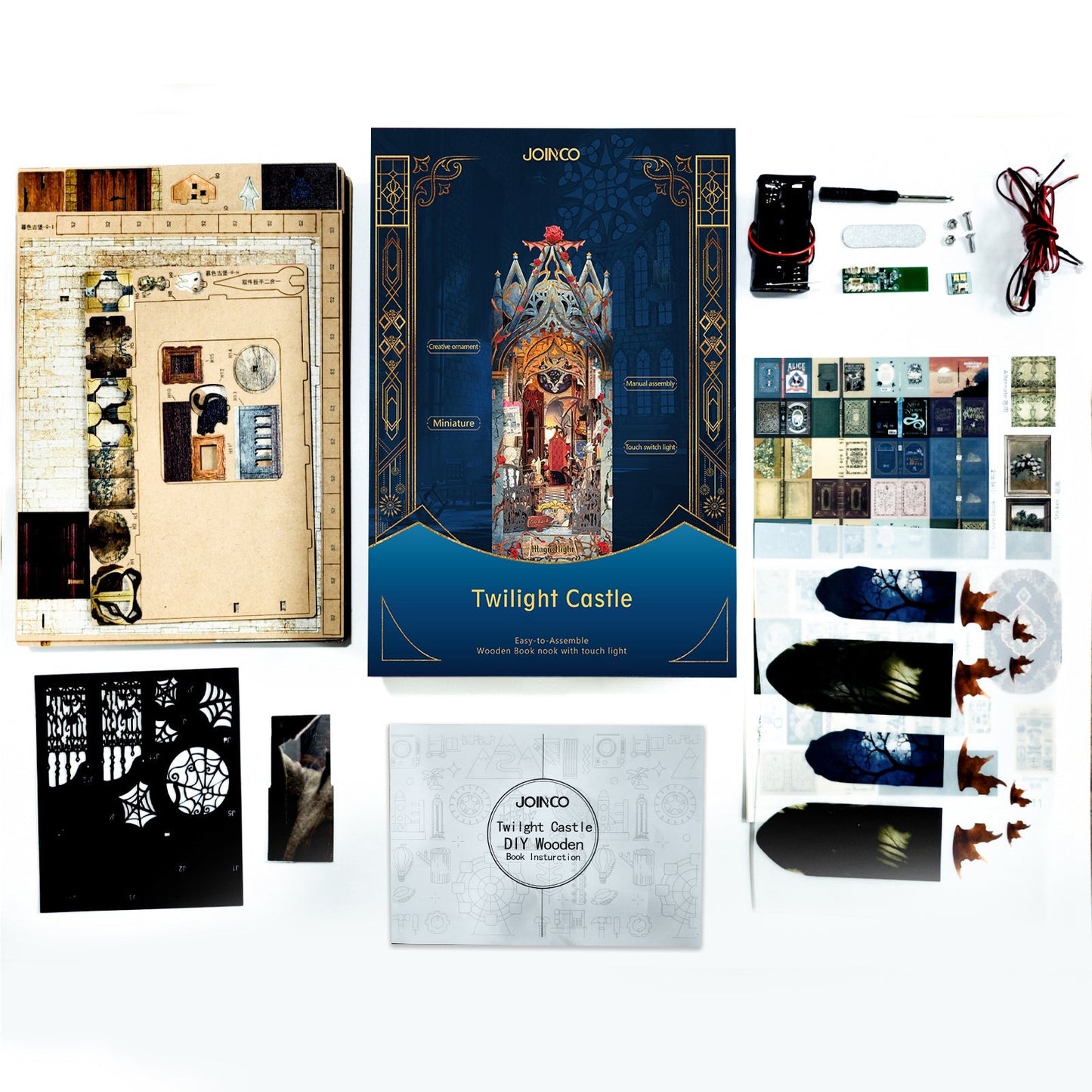 Twilight Castle DIY Book Nook KitBook Nook Kit Australia
