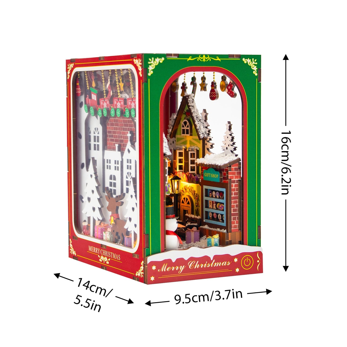 Winter of Christmas DIY Book Nook KitBook Nook Kit Australia