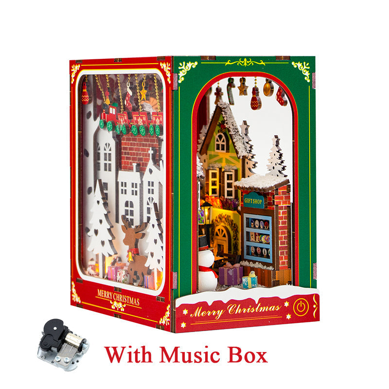 Winter of Christmas DIY Book Nook KitBook Nook Kit Australia