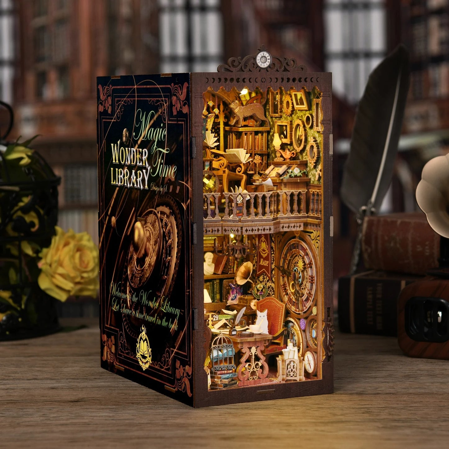Wonder Library DIY Book Nook Kit - Book Nook Kit Australia