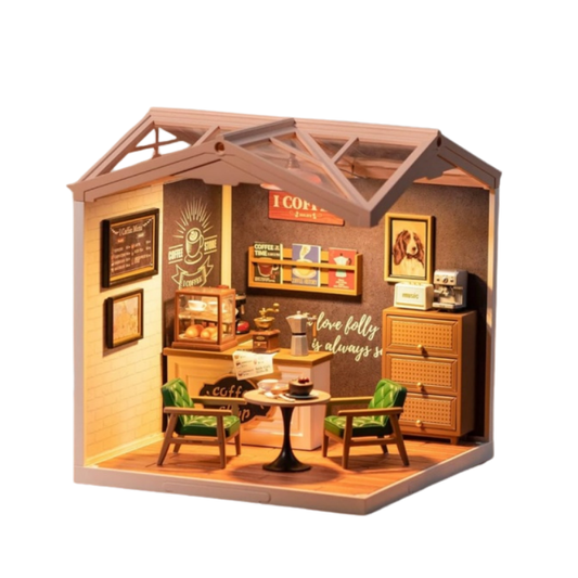 DIY Cafe & Shop Miniature Kits: Build Charming Storefront Scenes