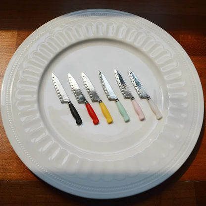 1:6 Miniature Kitchen Knife Set for Dollhouse Decor