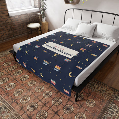 Official Reading Blanket | Plush Fleece Throw for Book Lovers