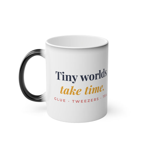 Tiny Worlds Take Time Magic Mug | For Book Nook Builders