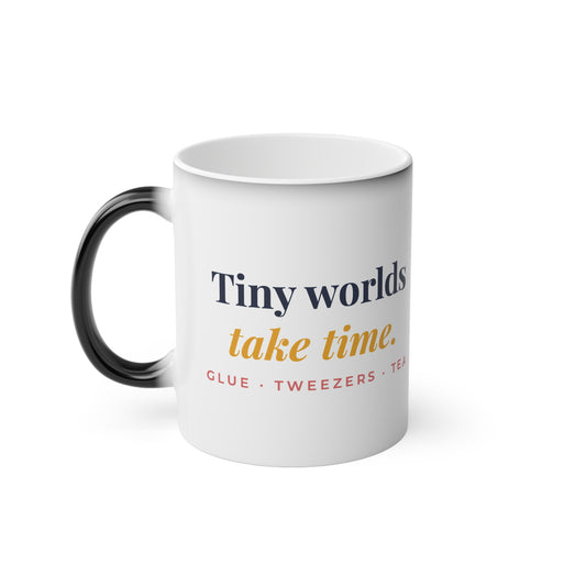 Tiny Worlds Take Time Magic Mug | For Book Nook Builders