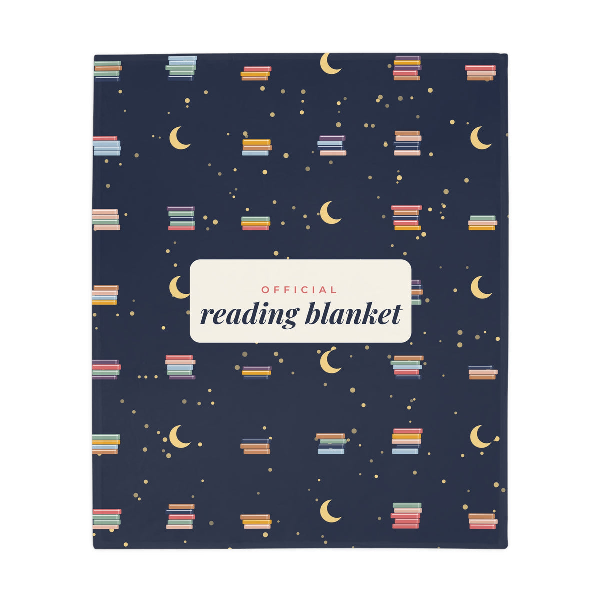 Official Reading Blanket | Plush Fleece Throw for Book Lovers