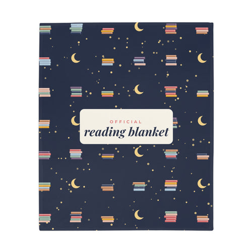Official Reading Blanket | Plush Fleece Throw for Book Lovers